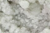 Keokuk Geode with Calcite & Pyrite (Both Halves) - Missouri #144766-3